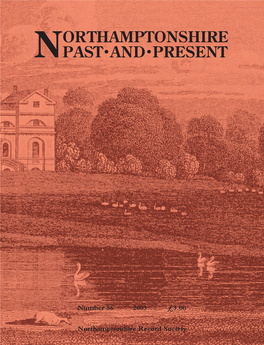 Northamptonshire Past and Present, No 56 (2003)