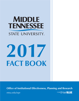 2017 MTSU Fact Book