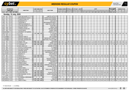 Weekend Regular Coupon 10/07/2020 09:21 1 / 5