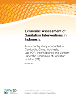 Economic Assessment of Sanitation Interventions in Indonesia