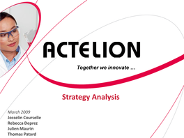 Actelion Presentation