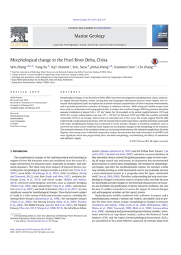 Morphological Change in the Pearl River Delta, China