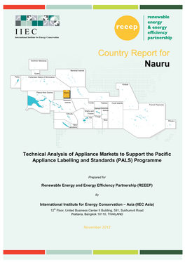 Country Report for Nauru