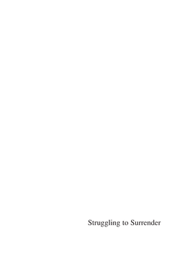 Struggling to Surrender by Jeffrey Lang