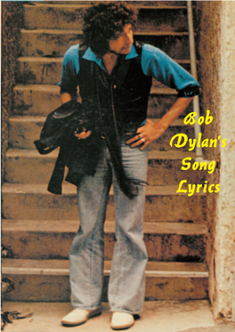 Bob Dylan's Song Lyrics
