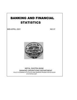 Banking and Financial Statistics