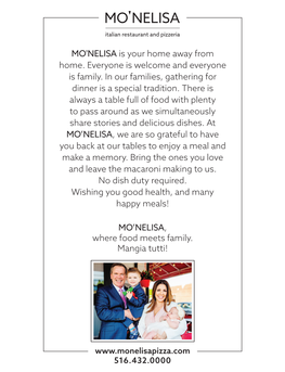 MO'nelisa Is Your Home Away from Home