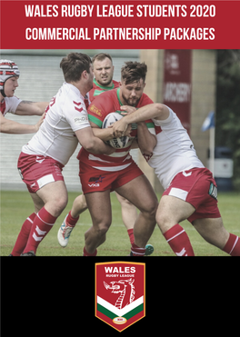 Wales Rugby League Students 2020 Commercial Partnership Packages