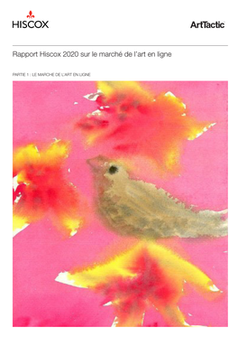 Rapport Hiscox 2020 Sur Le Marché De L'art En Ligne