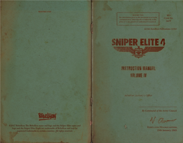 Sniperelite4 Manual (PC).Pdf