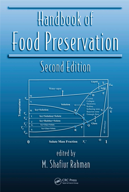 Handbook of Food Preservation Second Edition CRC DK3871 Fm.Qxd 6/14/2007 18:12 Page Ii