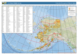 Federally Recognized Tribes in Alaska U.S. Fish & Wildlife Service