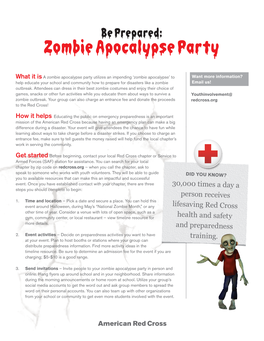 Zombie Apocalypse Party