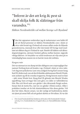 Infernt Är Det Att Krig & Pest Så Skall Skilja Folk & Släktingar Från Varandra