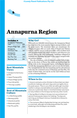 Annapurna Region