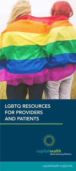 Lgbtq Resources for Providers and Patients