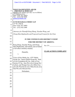 Case 2:21-Cv-01079-SMB Document 1 Filed 06/21/21 Page 1 of 30