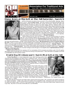 2007-08 Spring Newsletter
