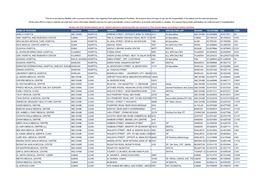 Copy of Expacare Network List- August 2014