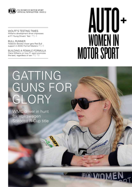 Gatting Guns for Glory WMC Driver in Hunt for Volkswagen Scirocco R-Cup Title AUTO+WOMEN in MOTOR SPORT AUTO+WOMEN in MOTOR SPORT