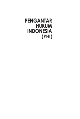 Book-Pengantar Hukum Indonesia (PHI).Pdf