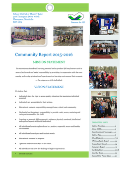 Community Report 2015-2016