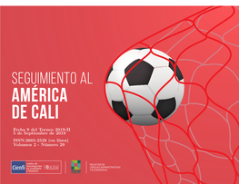 Once Caldas Vs América De Cali