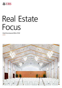 Real Estate Focus Chief Investment Office WM 2018