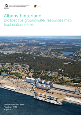 Albany Hinterland : Prospective Groundwater Resources