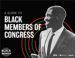 A Guide to Black Members of Congress