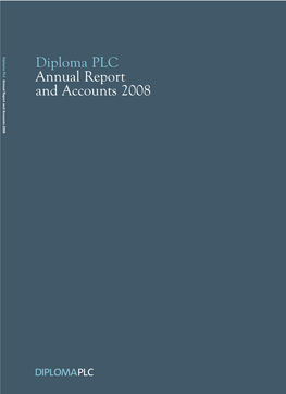 Diploma PLC Annual Report and Accounts 2008