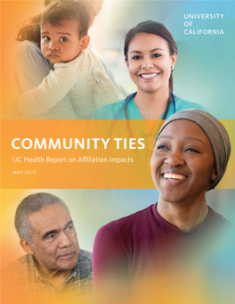 Community Ties: UC Health Report on Affiliation Impacts