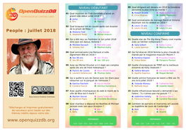 People : Juillet 2018 A