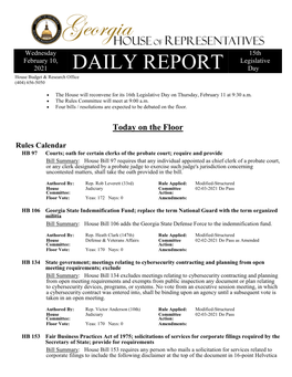 DAILY REPORT Day