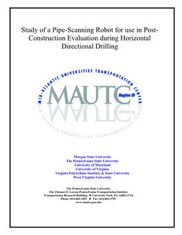 Construction Evaluation During Horizontal Directional Drilling