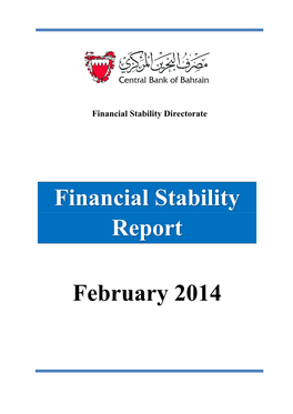 Financial Stability Report February 2014
