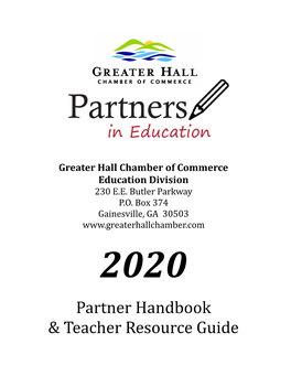 Partner Handbook & Teacher Resource Guide