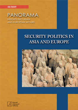 SECURITY POLITICS in ASIA and EUROPE Contents