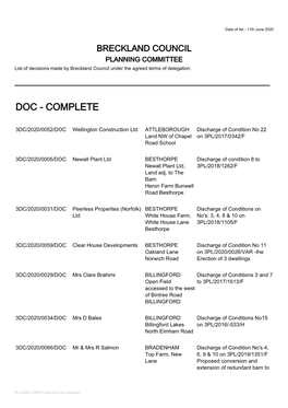 Doc - Complete