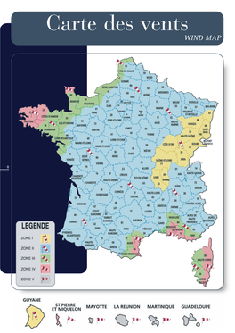 Carte Des Vents WIND MAP