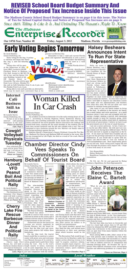 Woman Killed in Car Crash