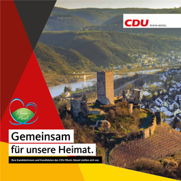 Gemeinsam Für Unsere Heimat