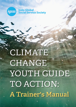 Climate Change Youth Guide to Action: a Trainer's Manual