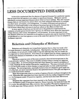 Less Documented Diseases