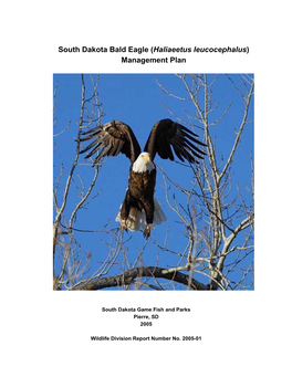 Bald Eagle Management Plan