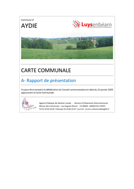 Carte Communale