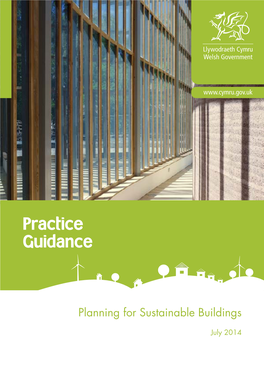 Practice Guidance: Planning for Sustainable Buildings