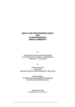 Contemporary Report