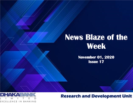 News Blaze of the Week