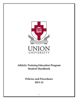 Union University Student Handbook